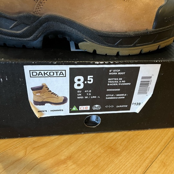 Dakota Composite Workboots - Men’s 8.5 - Picture 6 of 6
